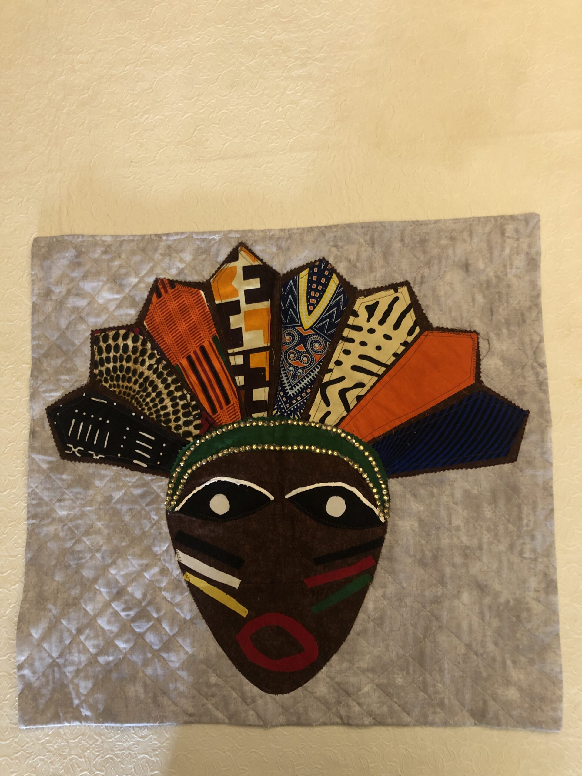 QUEEN D
Afrocentric, Multimedia, paint, embellishment, 3D
Number #3